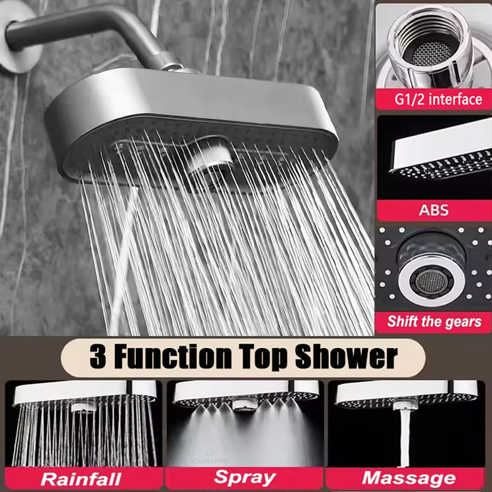 Home Bar Accessories - Pommeau de douche surélevé, 3 modes