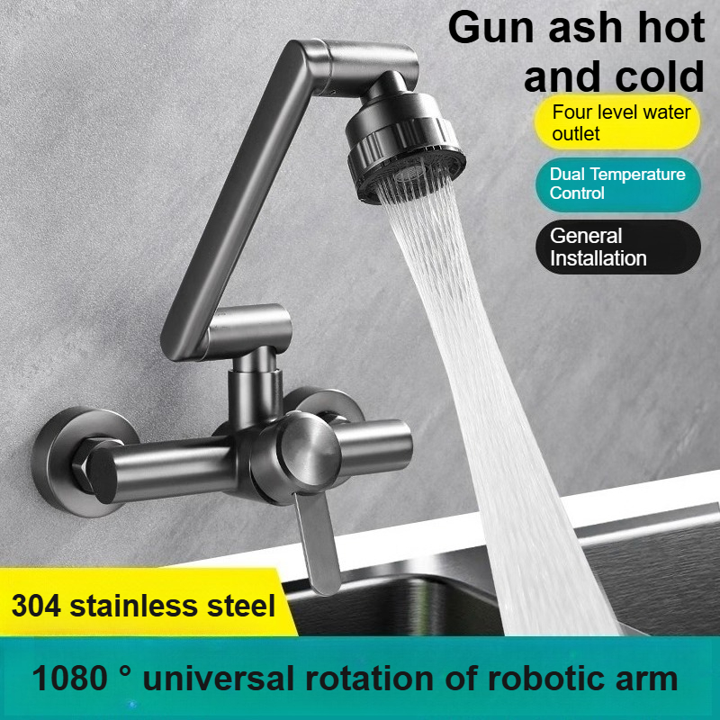 Home Bar Sink - Robinet mural eau froide et chaude