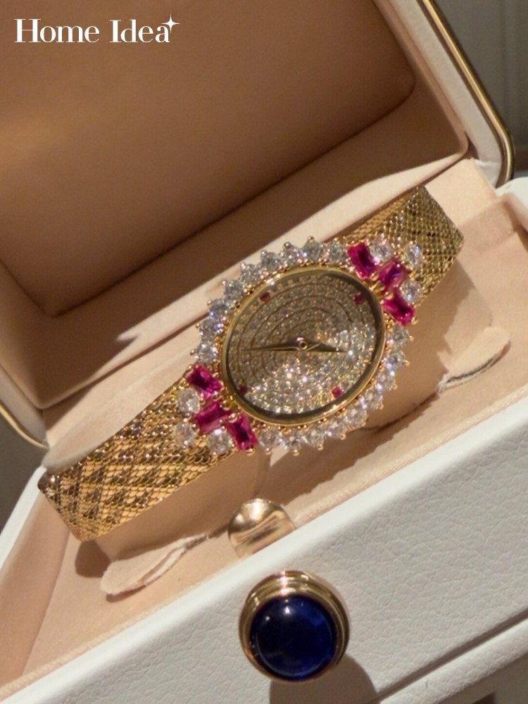 Home Bar Supplies - Montre à Quartz Vintage pour femmes,