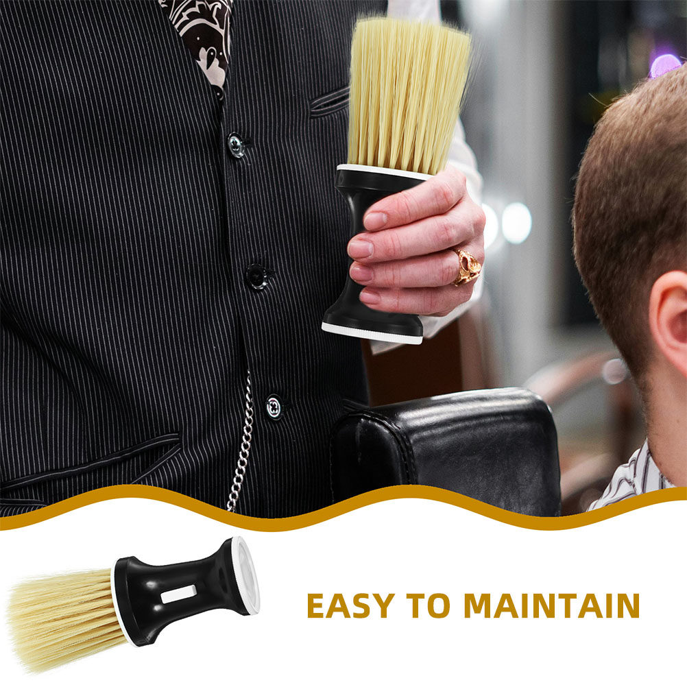 2 brosses à cou pour coiffeur, - Home Barber avis et prix