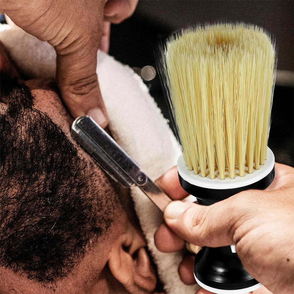 2 brosses à cou pour coiffeur, - Home Barber avis et prix
