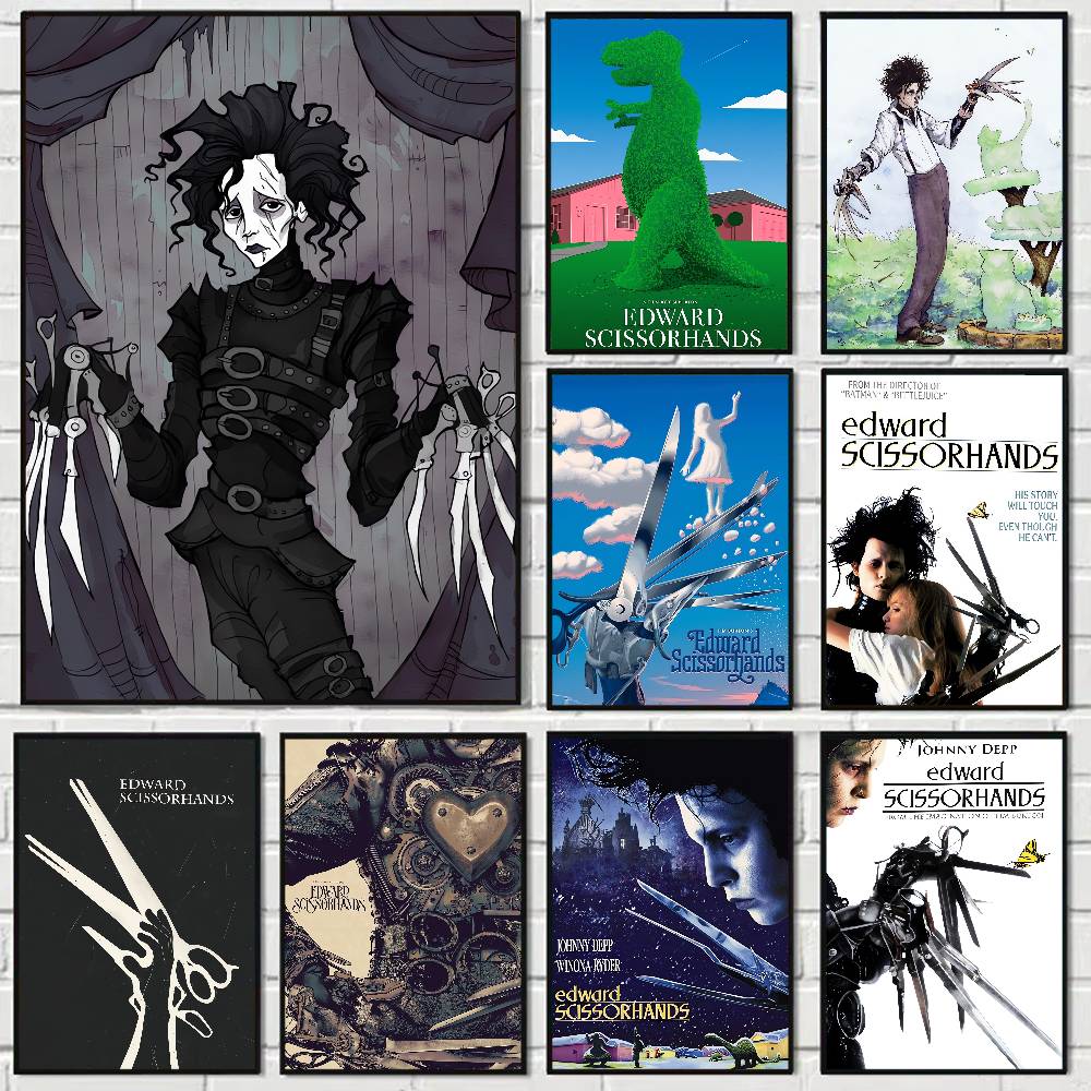 Affiche d'anime Edward Scissor - Home Bar And Theater avis et prix