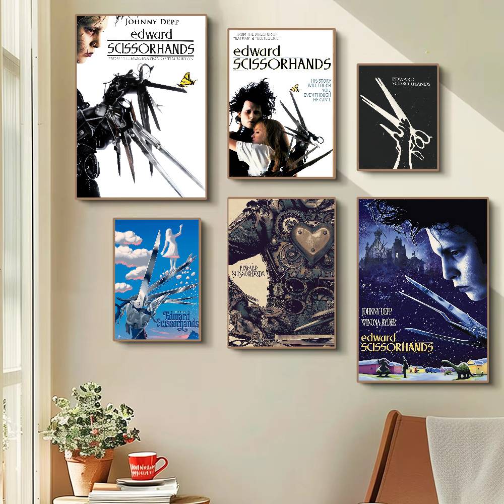 Affiche d'anime Edward Scissor - Home Bar And Theater avis et prix