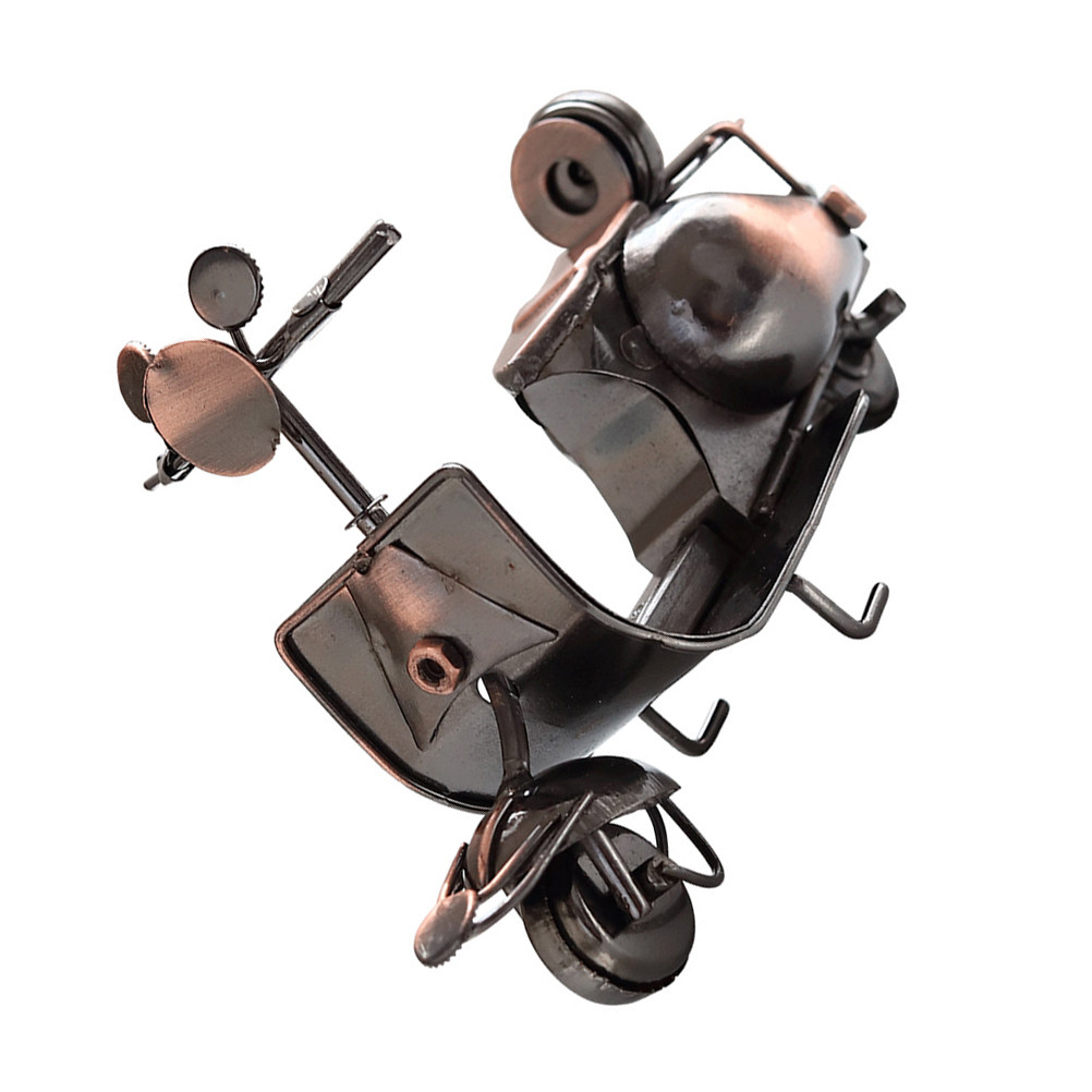 Sculpture de moto en fer de st - Home Bar Shelf avis et prix