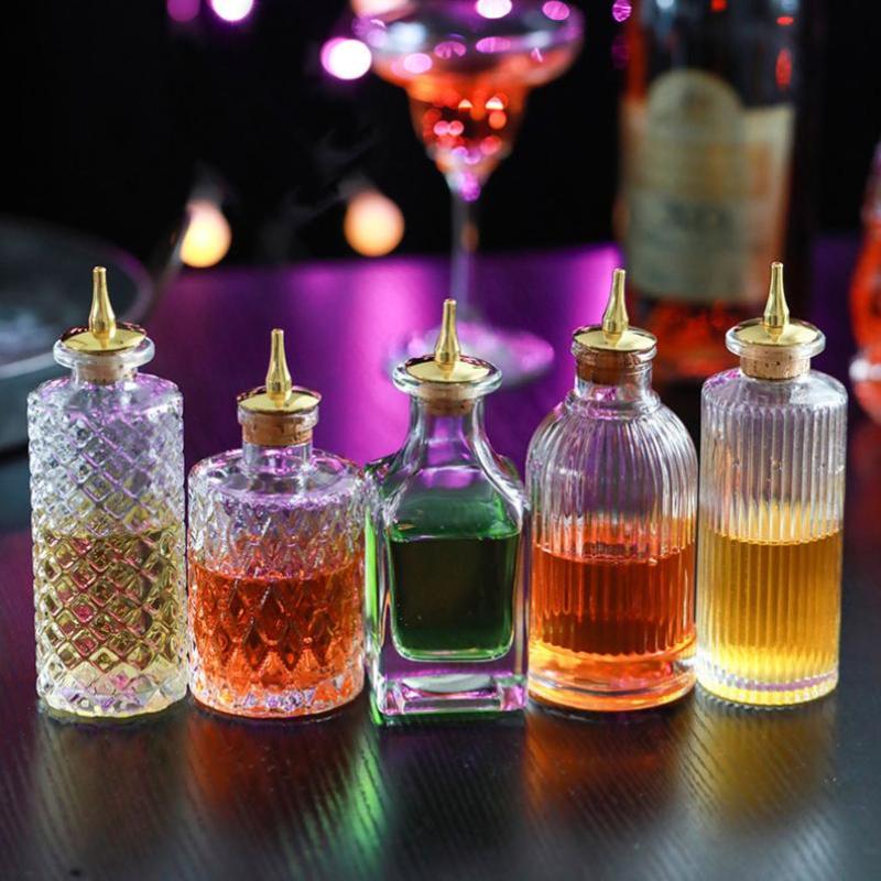 Bouteille à liqueur vintage en - Bitters Bottle Set avis et prix