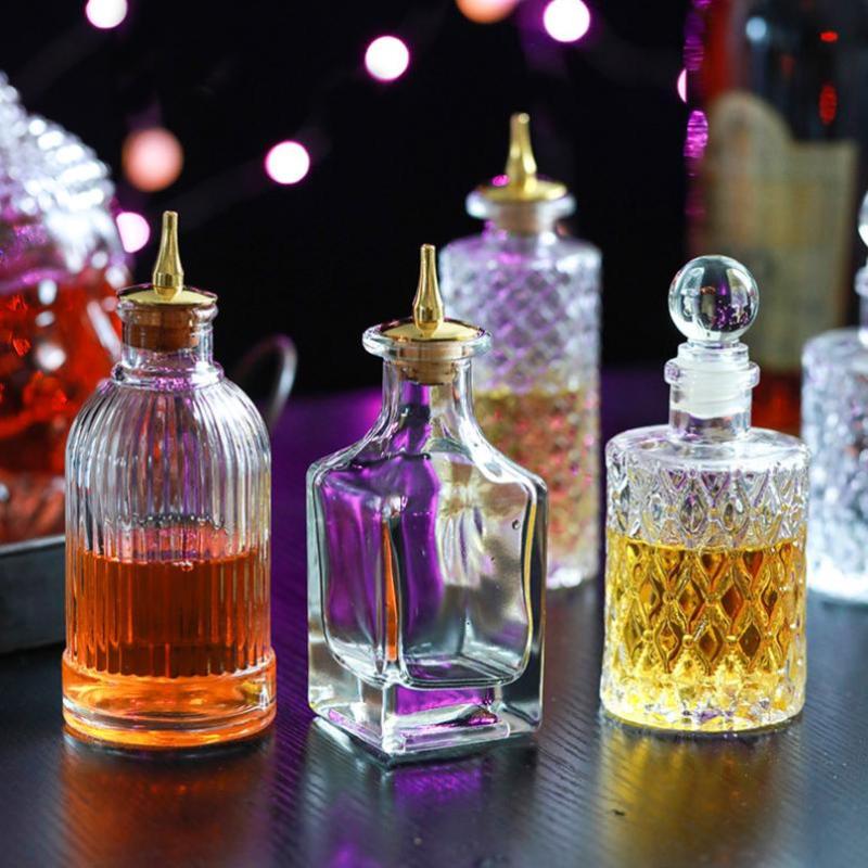 Bouteille à liqueur vintage en - Bitters Bottle Set avis et prix