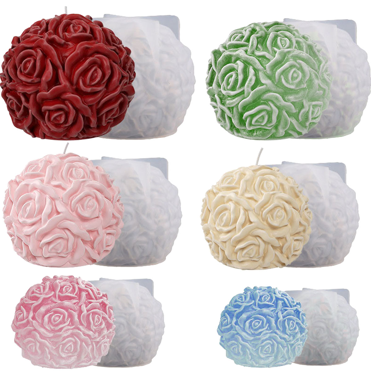 Moule à bougie série de fleurs - Ice Mold Sphere avis et prix