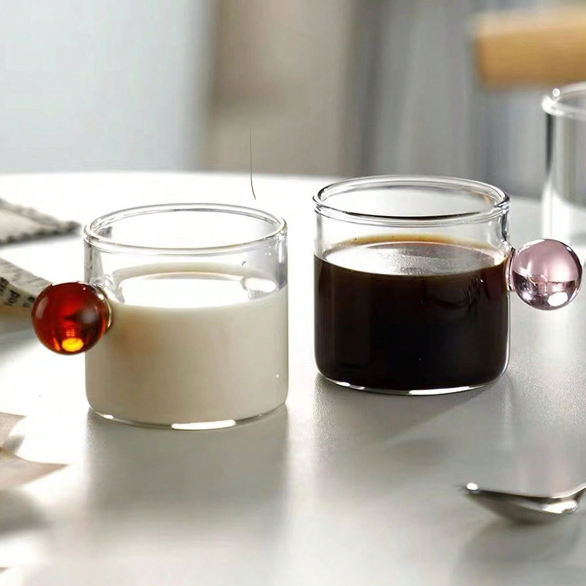 Tasses à lait en verre coloré  - Highball Glass Set avis et prix