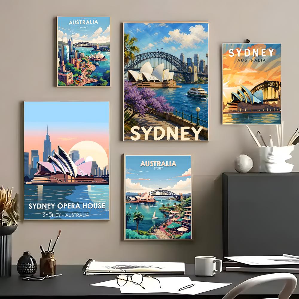 Affiche d'art de voyage Art Sy - Home Bar Sydney avis et prix
