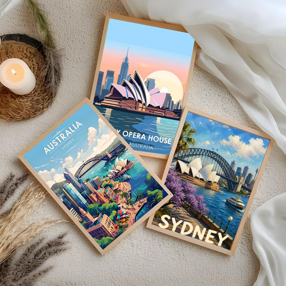 Affiche d'art de voyage Art Sy - Home Bar Sydney avis et prix
