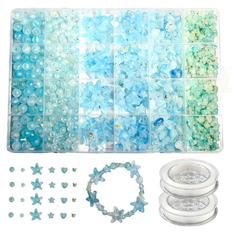 Perles acryliques mates dégrad - Bar Cart Gold avis et prix