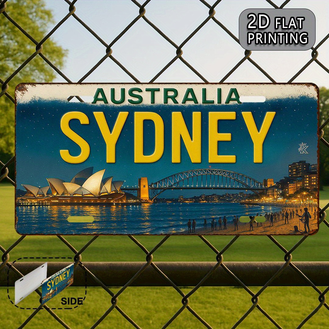 Plaque en étain style plaque d - Home Bar Sydney avis et prix