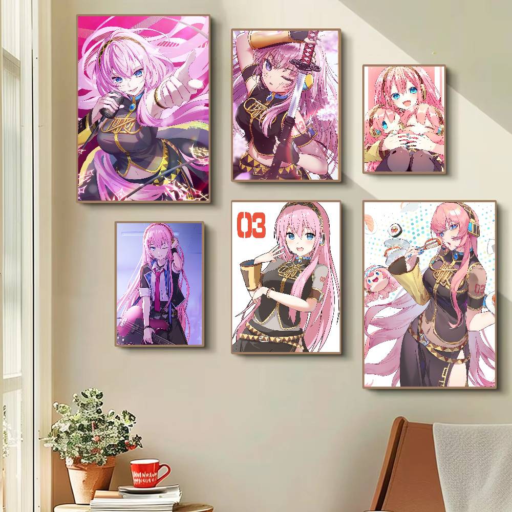 Affiche d'anime Megurine Luka, - Home Bar And Theater avis et prix