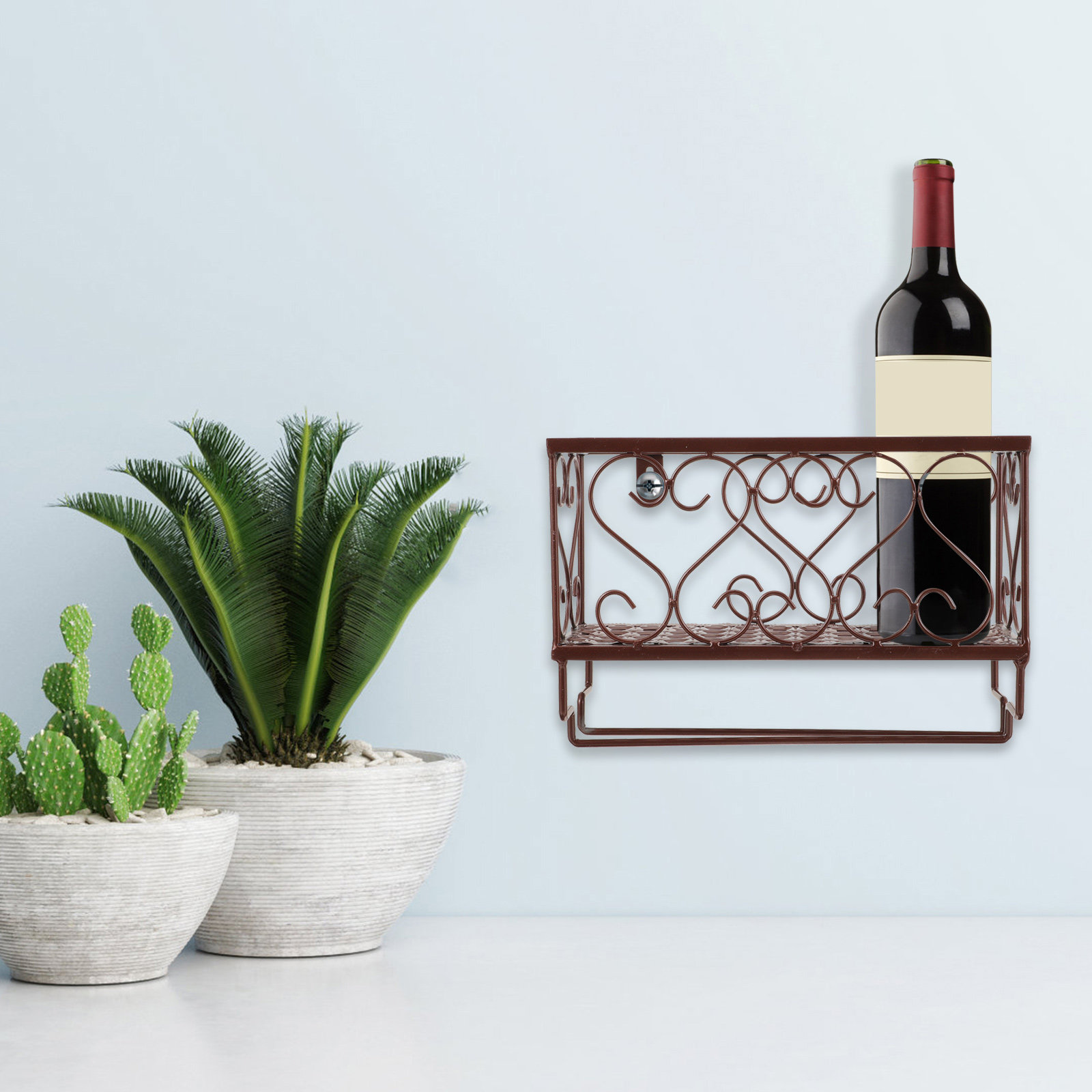 Porte-bouteilles mural compact - Home Bar Shelf avis et prix