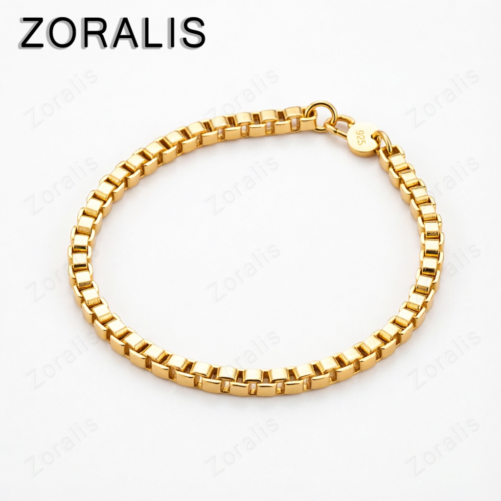 Bracelet en or 18 carats de 4  - Bar Cart Gold avis et prix