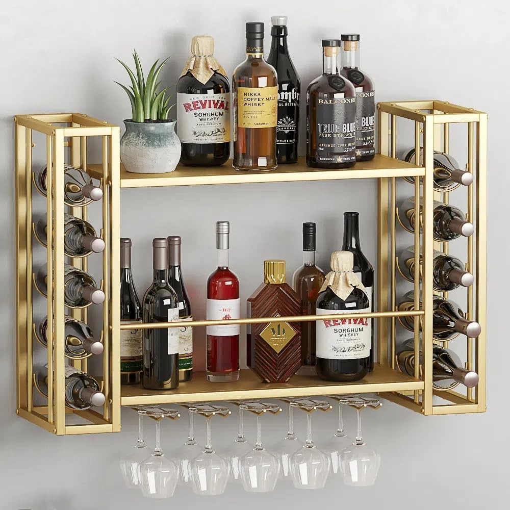 Porte-vin mural, porte-vin mur - Home Bar Shelf avis et prix