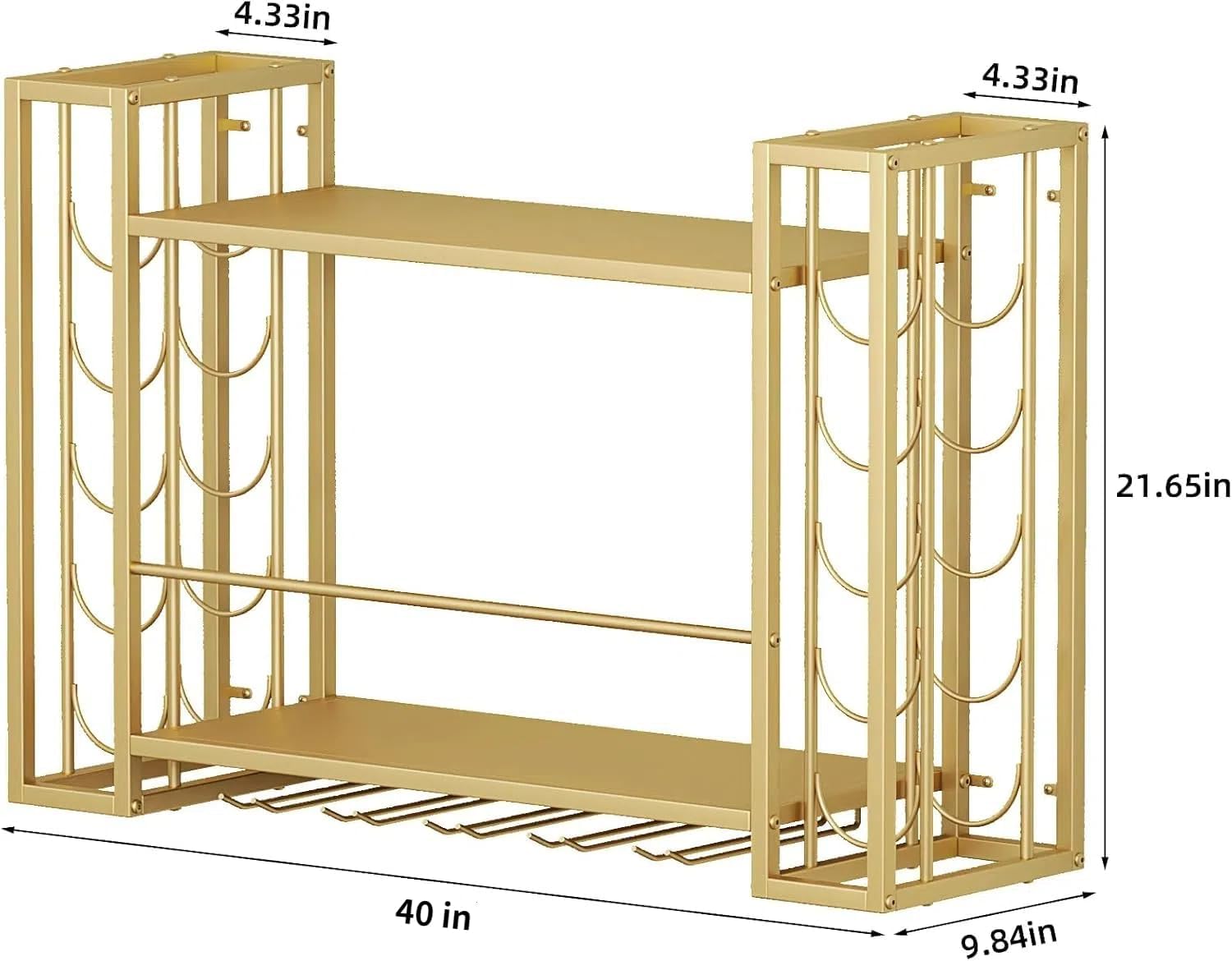 Porte-vin mural, porte-vin mur - Home Bar Shelf avis et prix