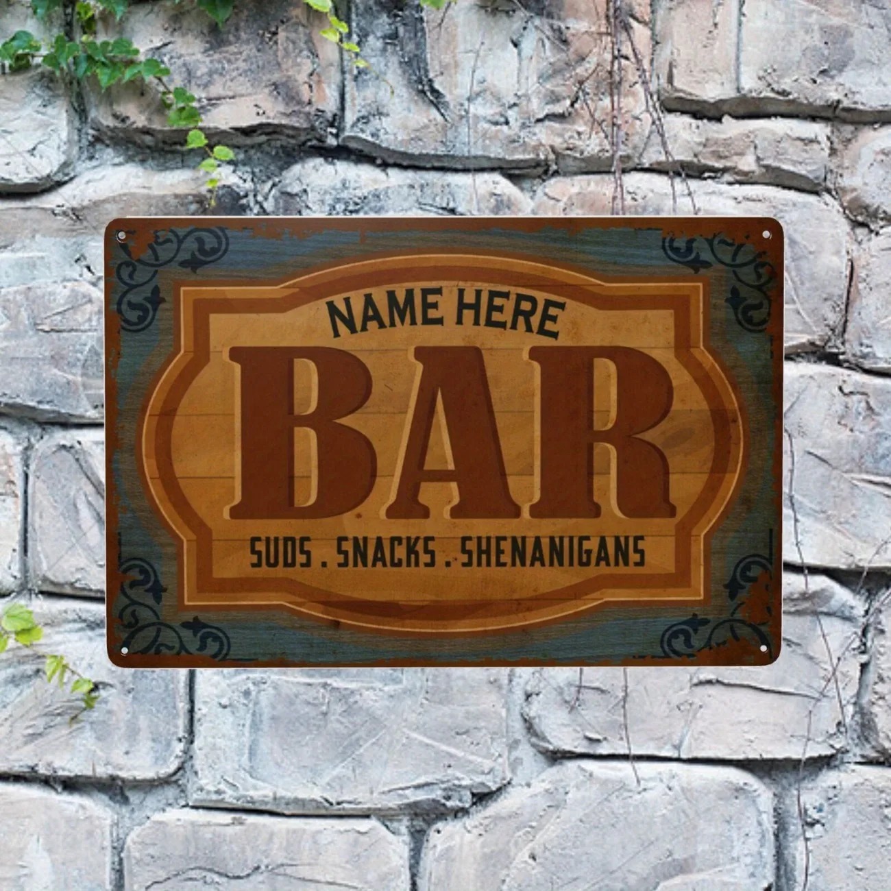 CIFbuy, panneau en métal plat  - Home Bar Signs avis et prix
